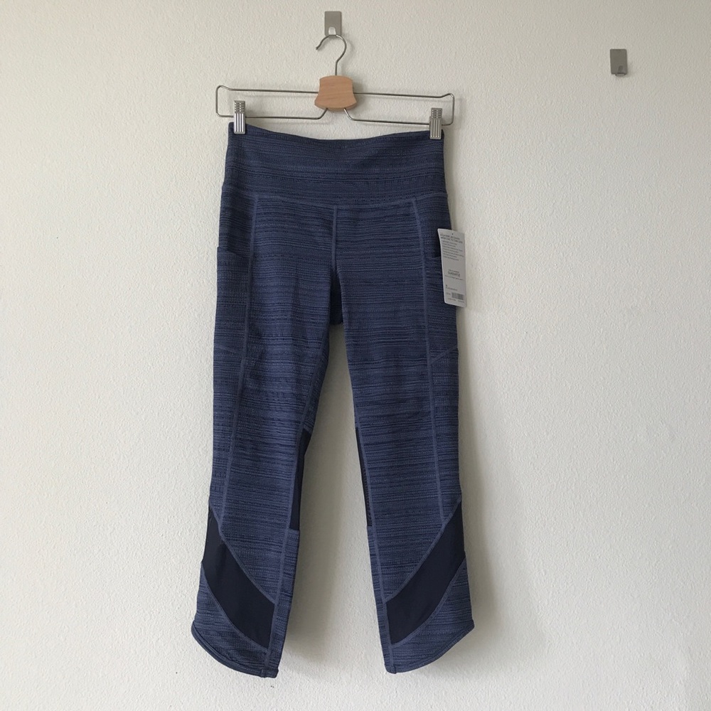New Athleta leggings, small, blue